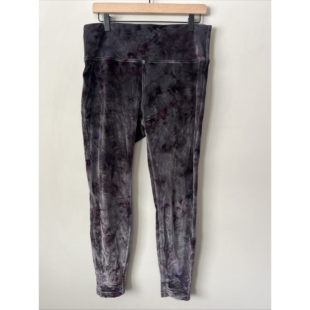 Lululemon Wunder Lounge High-Rise 28" Velour Size 14 Interstellar Leggings
